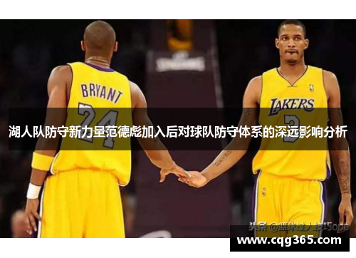 湖人队防守新力量范德彪加入后对球队防守体系的深远影响分析